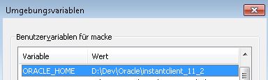 Connect to Oracle via ODBC using the InstantClient (setting ORACLE_HOME)
